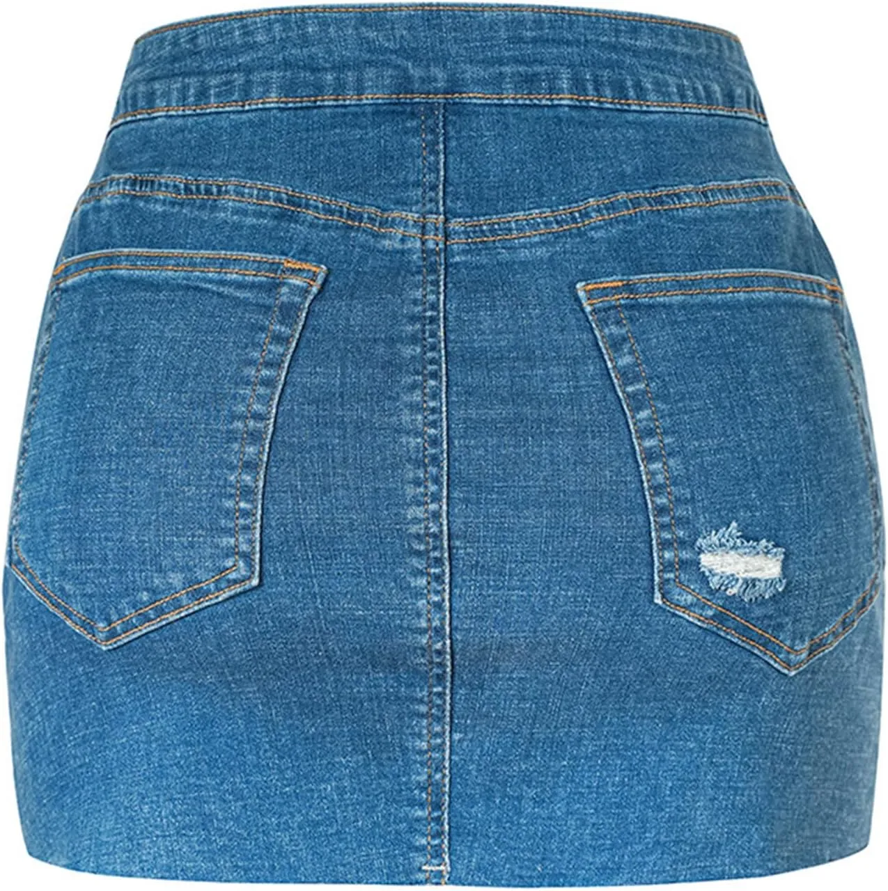 Black Jean Skirt for Women 2024 Summer High Waisted Mini Skirt Drawstring Fashion Teen Girls Y2K Vacation Beach Skirt
