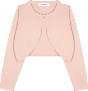 BOLEROSE Girls Long Sleeve Cardigan Childrens Kids Bolero Shrug