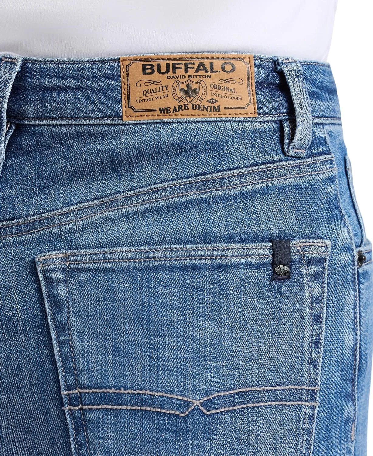 Buffalo David Bitton Women's High Rise Wide Leg Cropped Addisson