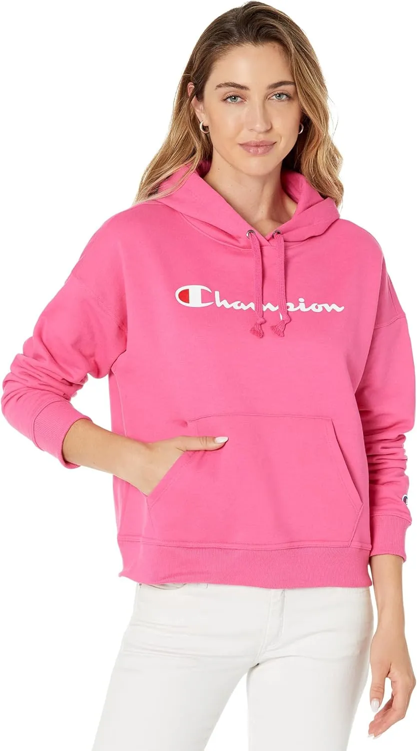 Champion Women's Hoodie, Powerblend, Fleece Hoodie, Comfortable Sweatshirt for Women (Plus Size Available)