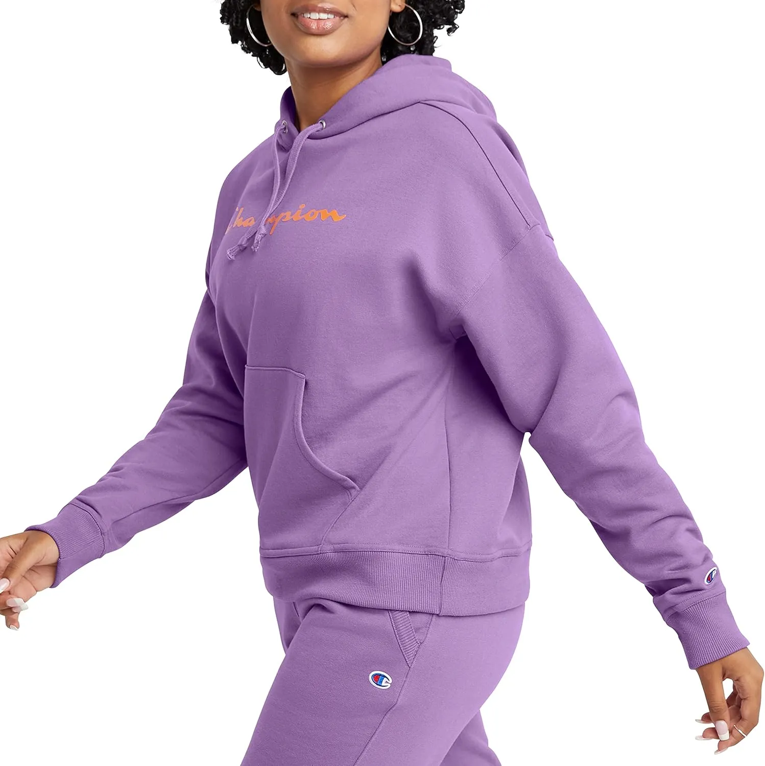 Champion Women's Hoodie, Powerblend, Fleece Hoodie, Comfortable Sweatshirt for Women (Plus Size Available)