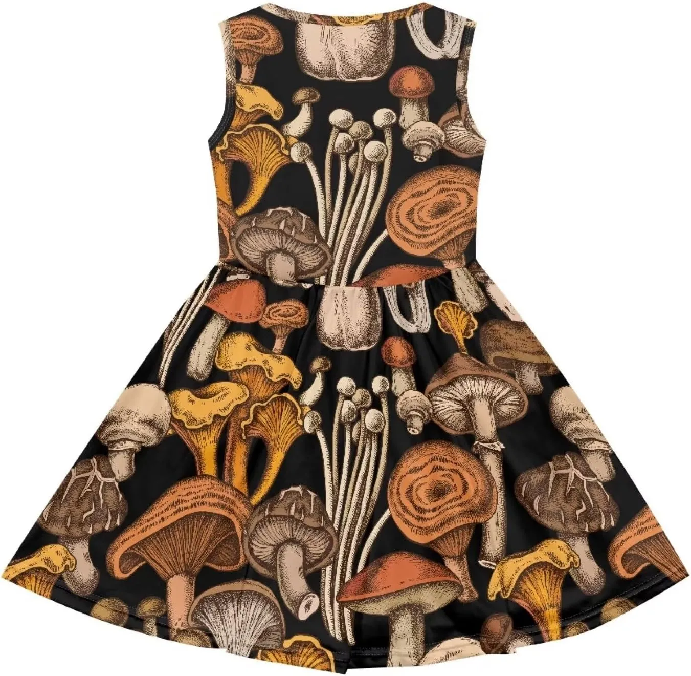 Cute Floral Sundress for Girls Comfy Soft Swing Loose Fit Sleeveless Summer Dress with Pockets