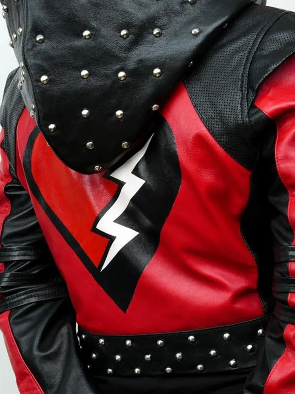 Descendants 4 The Rise Of Red 2024 Kylie Cantrall Hooded Jacket | Kylie Cantrall Leather Jacket