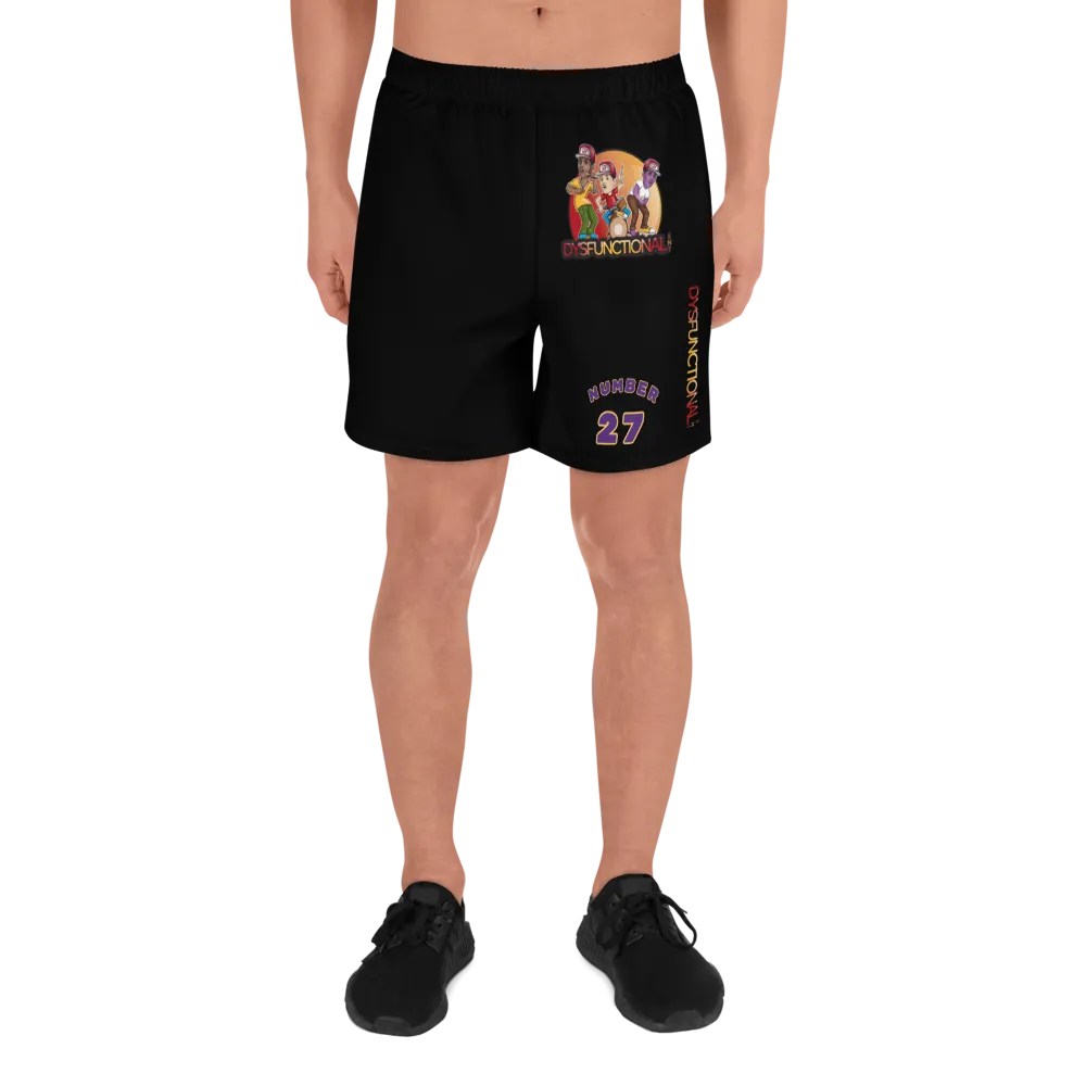 Dysfunctional Ent (Men's Recycled) Athletic Shorts