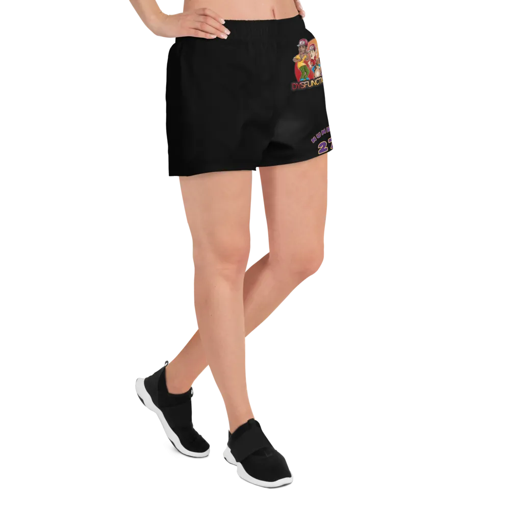 Dysfunctional Ent (Womens Recycled) Athletic Shorts