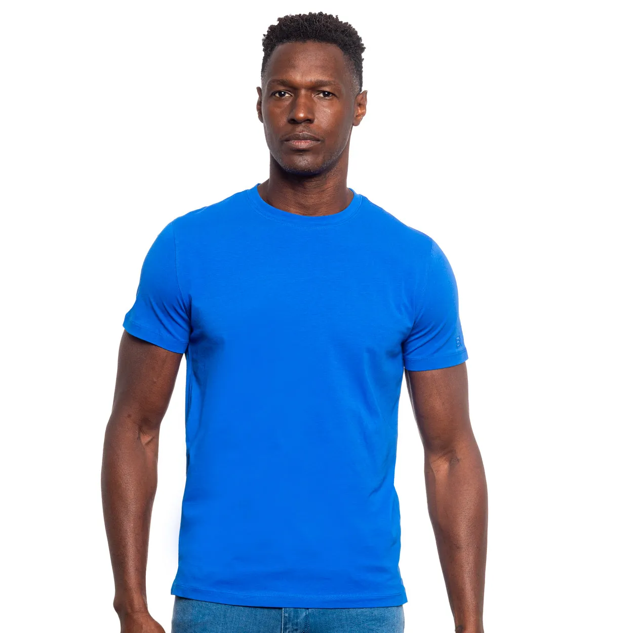Essential Crew Neck T-Shirt - Midnight Blue