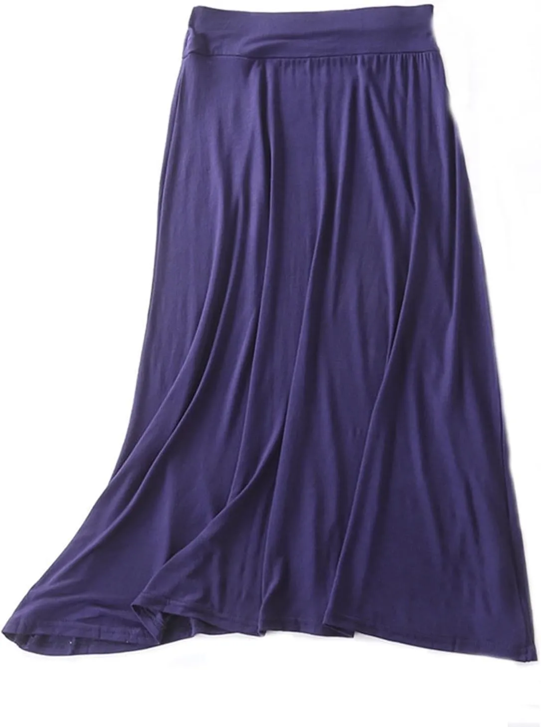 Fall 2024 Tulle Long Skirts for Women Fashion Soft Irregular Hem High Waist Skirt Pleated Solid Color Mesh Midi Dress