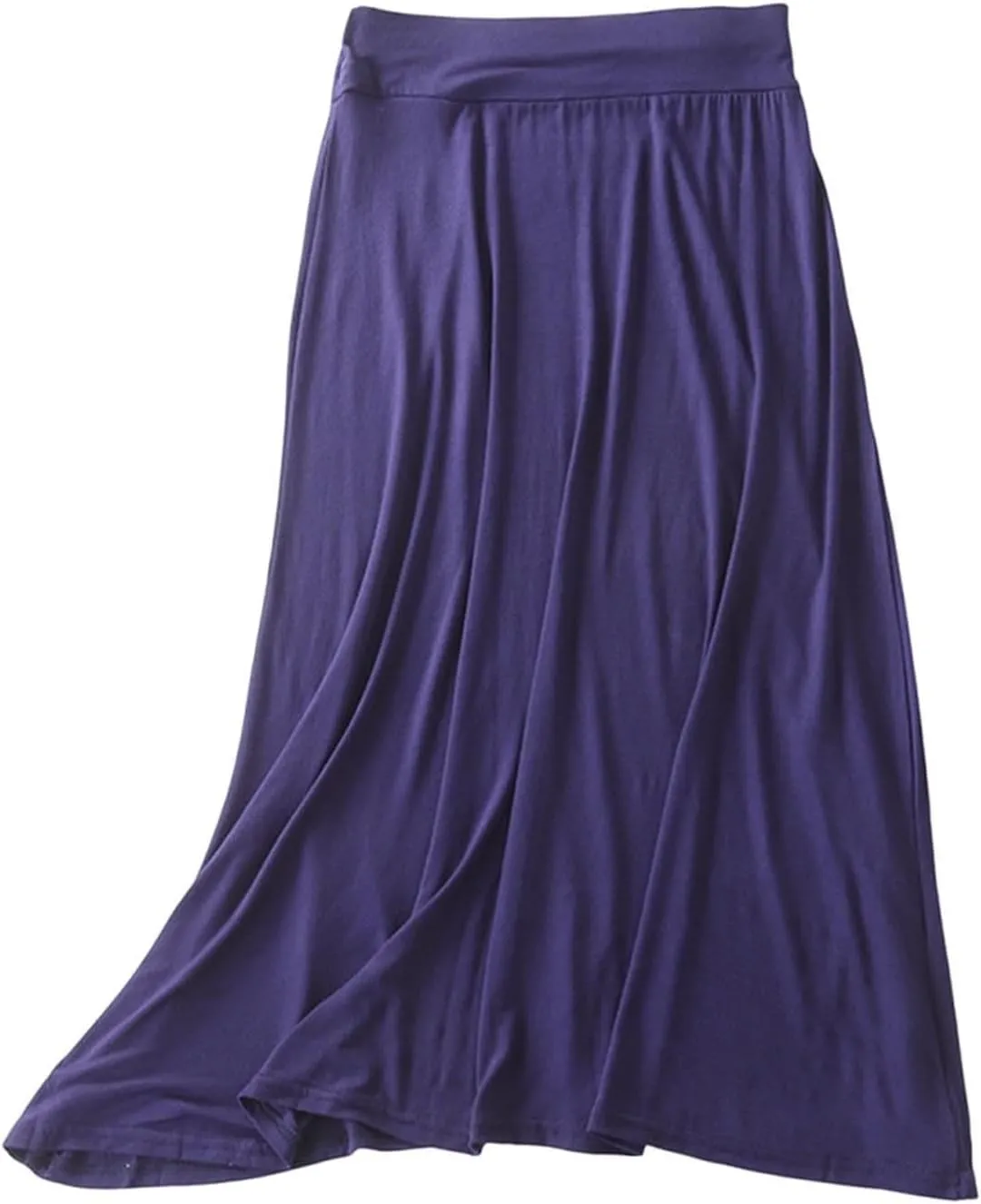 Fall 2024 Tulle Long Skirts for Women Fashion Soft Irregular Hem High Waist Skirt Pleated Solid Color Mesh Midi Dress