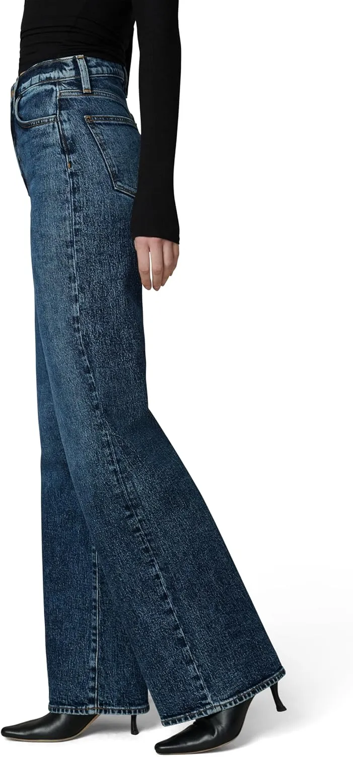 Joe's Women's The Mia Petite High Rise Wide Leg Jean