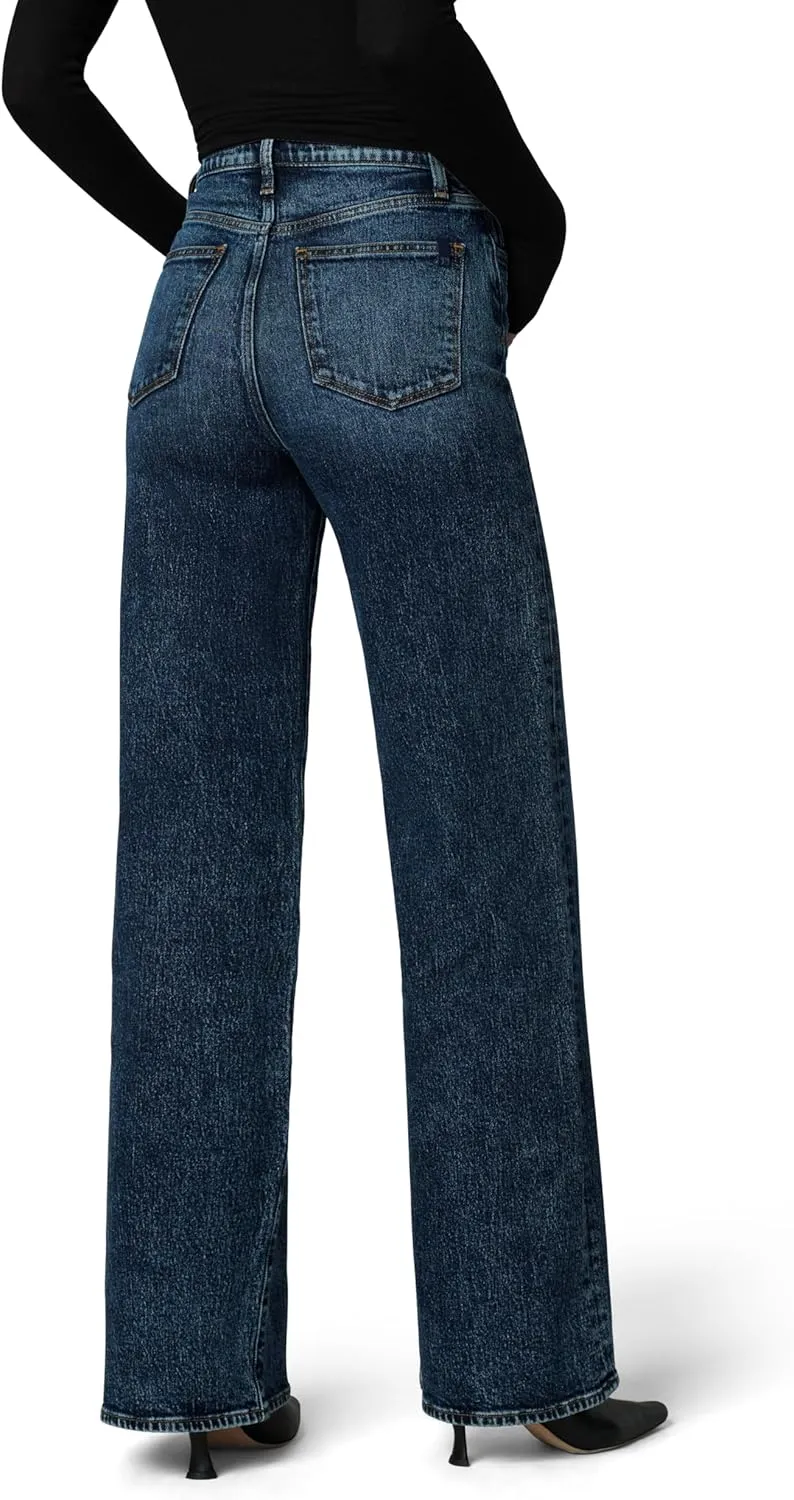 Joe's Women's The Mia Petite High Rise Wide Leg Jean