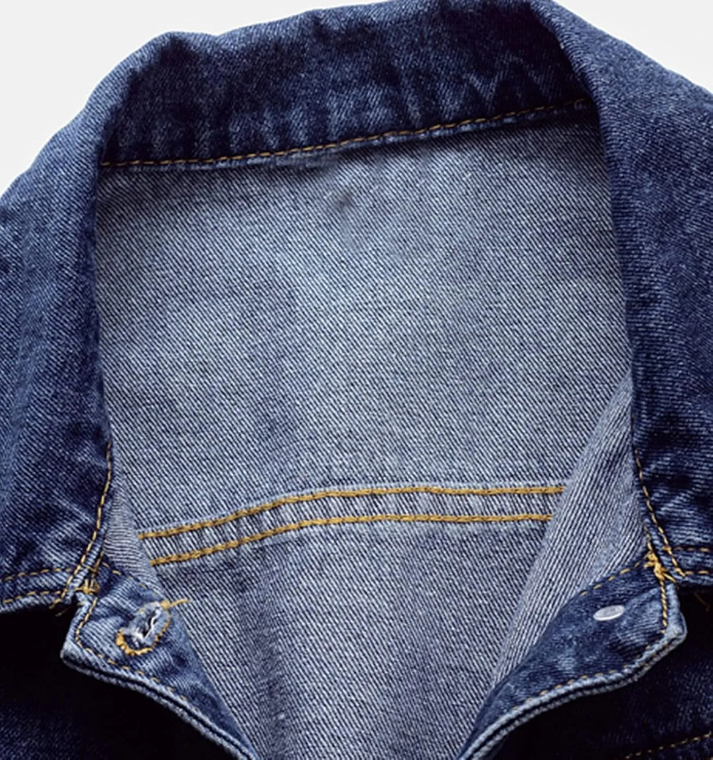 Ladyful Women's Bride Casual Jean Jacket Distressed Ripped Denim Jacket Coat with Pockets