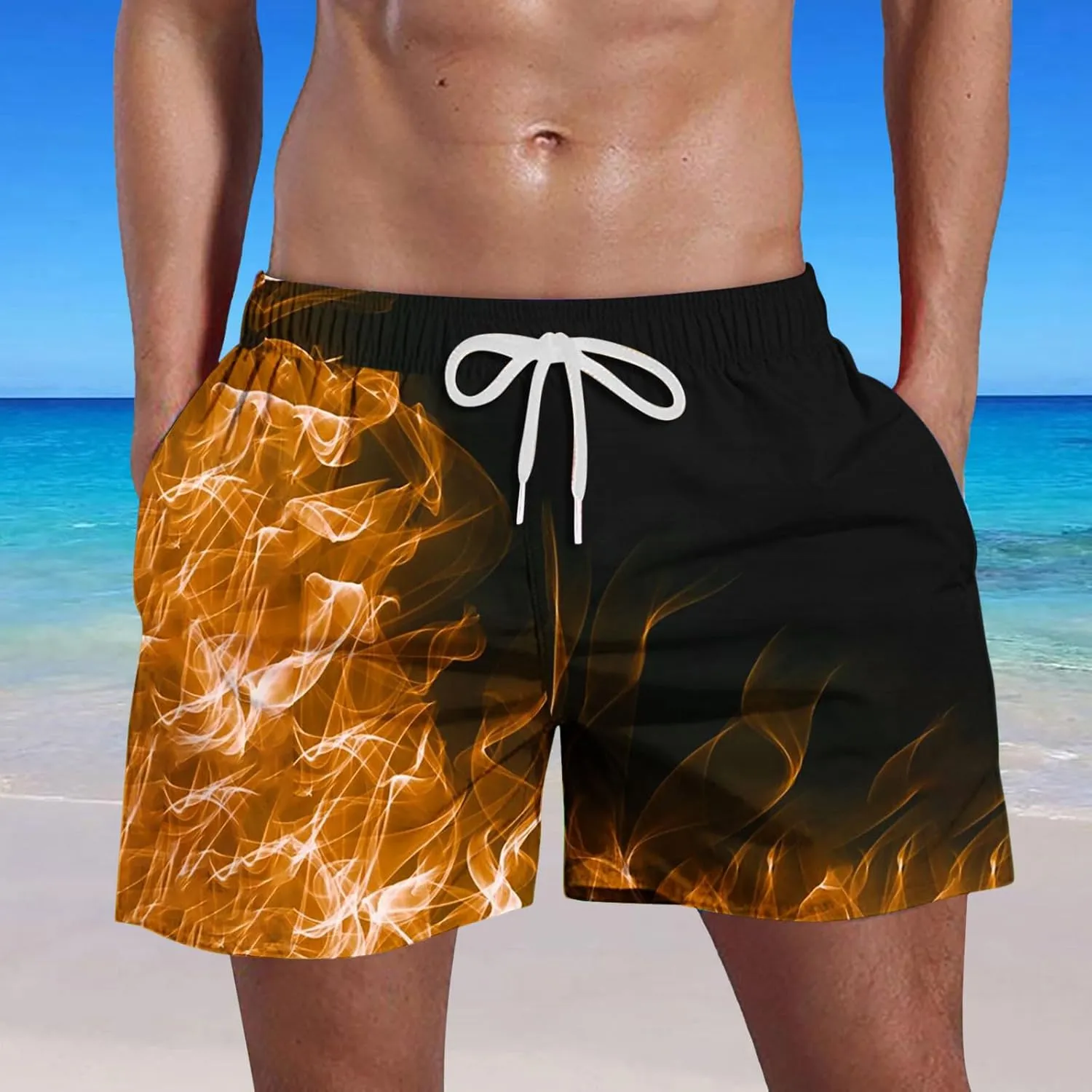 Lastesso Mens Shorts Athletic Running Shorts Lightweight 7 Inch Gym Workout Board Shorts with Pockets Comfort Swim Trunks