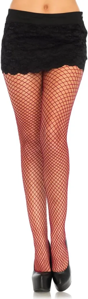 Leg Avenue womens Spandex Industrial Fishnet Tights