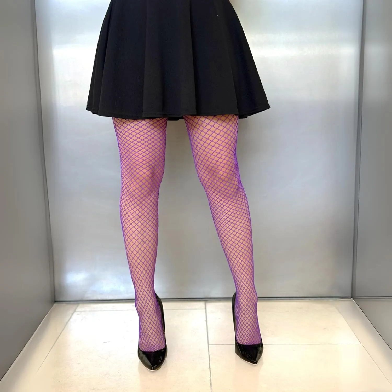 Leg Avenue womens Spandex Industrial Fishnet Tights