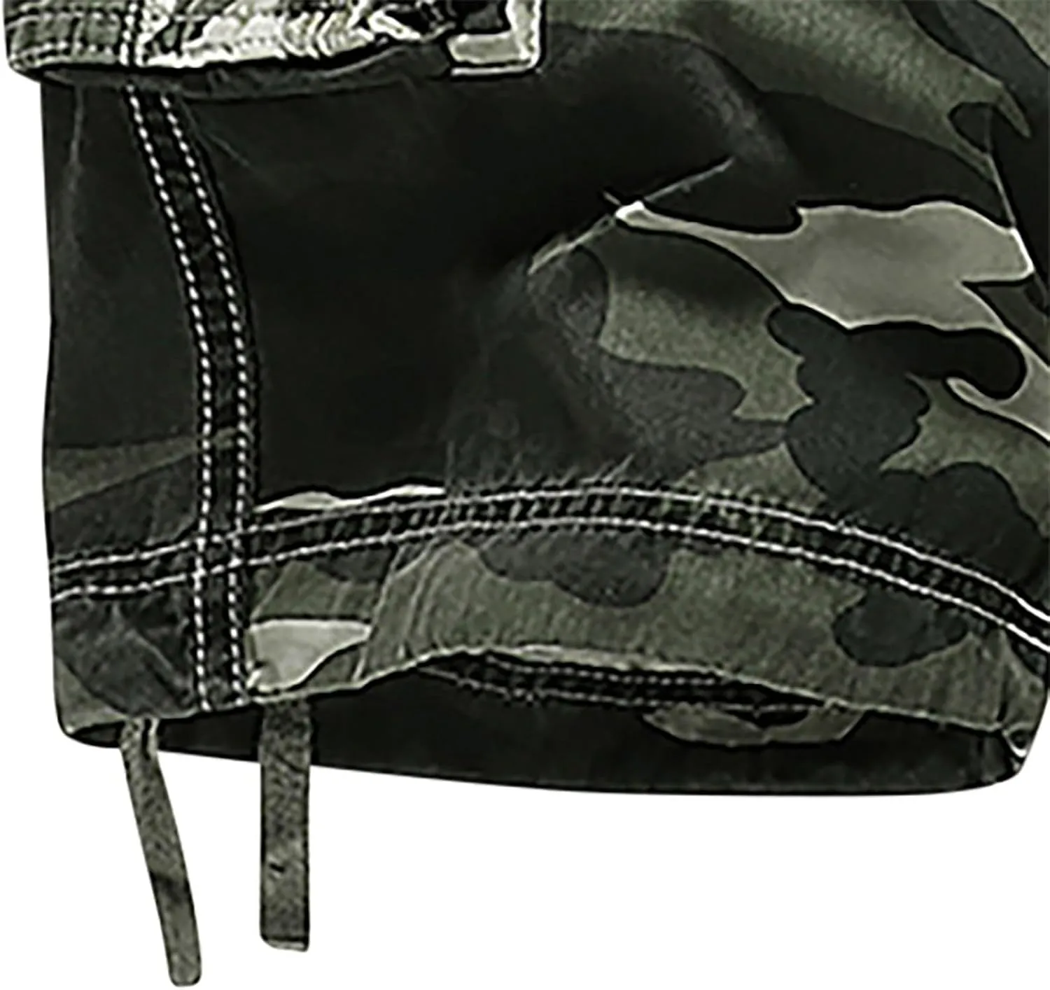 Men's Camo Cargo Shorts with Multi Pockets Fashionable Casual Workwear Shorts Summer Tactical Short Pants