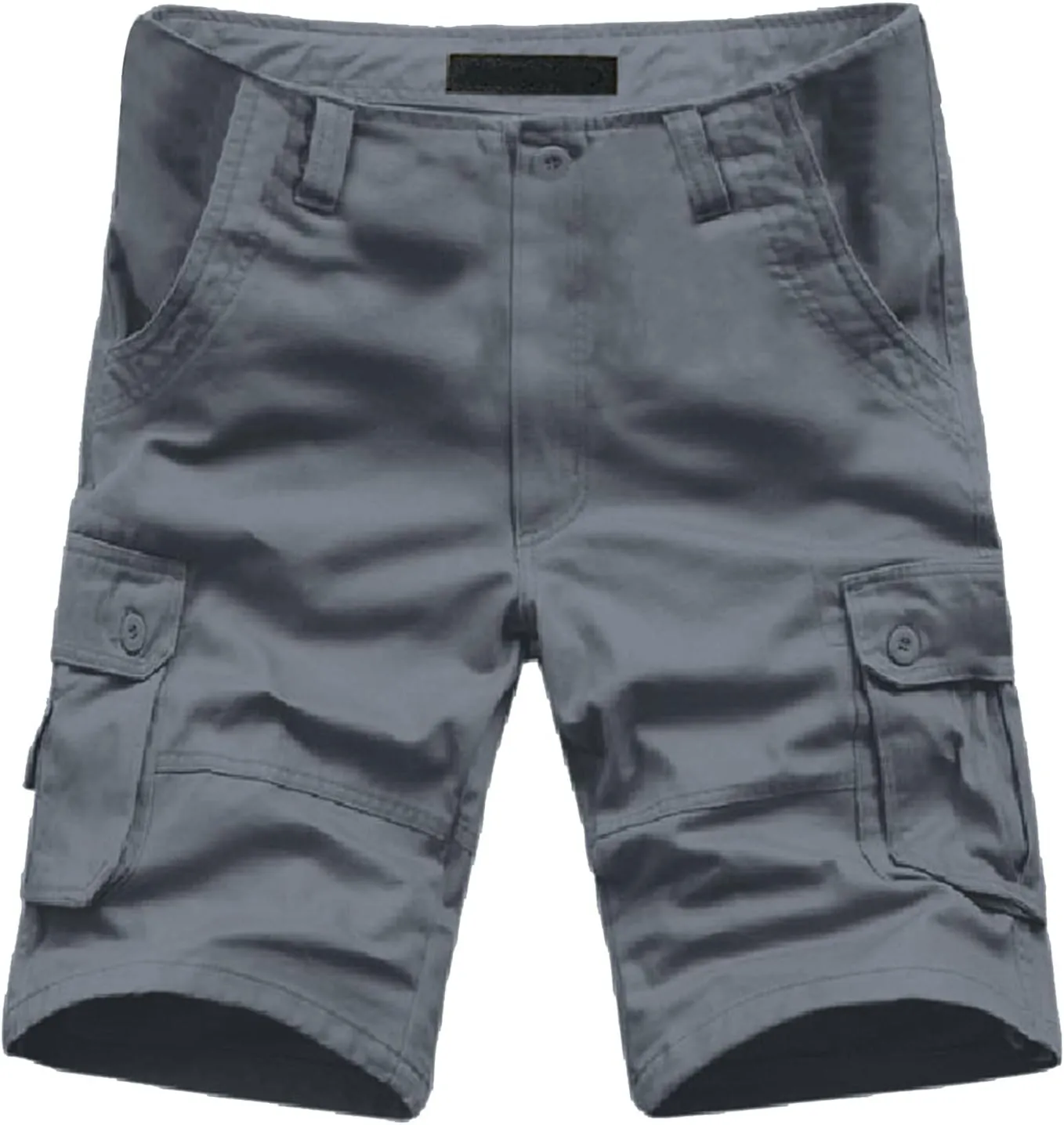 Mens Resort Wear 2025 Loose Fit Summer Cargo Shorts with Zipper Multi Pocket Outdoor Casual Lightweight Shorts