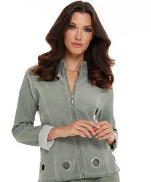 Mikayla Short Zip Up Jacket