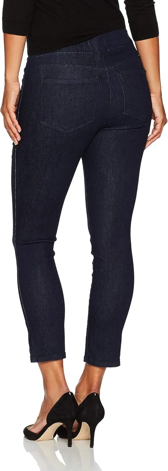 NYDJ Women's Petite Skinny Ankle Pull-on Jeans | Slimming & Flattering Fit