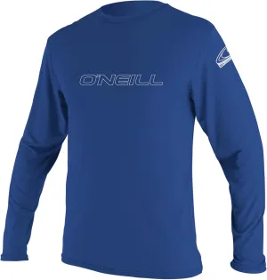 O'Neill Wetsuits Men's O'Neill Basic Skins UPF 50  Long Sleeve Sun Shirt