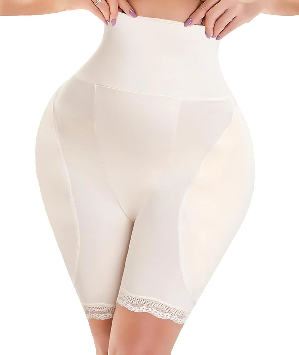 POP CLOSETS Women's Shapewear Control Padded Panties Hip Butt Enhancer for Women Butt Lifter Tummy Control Booty Shorts