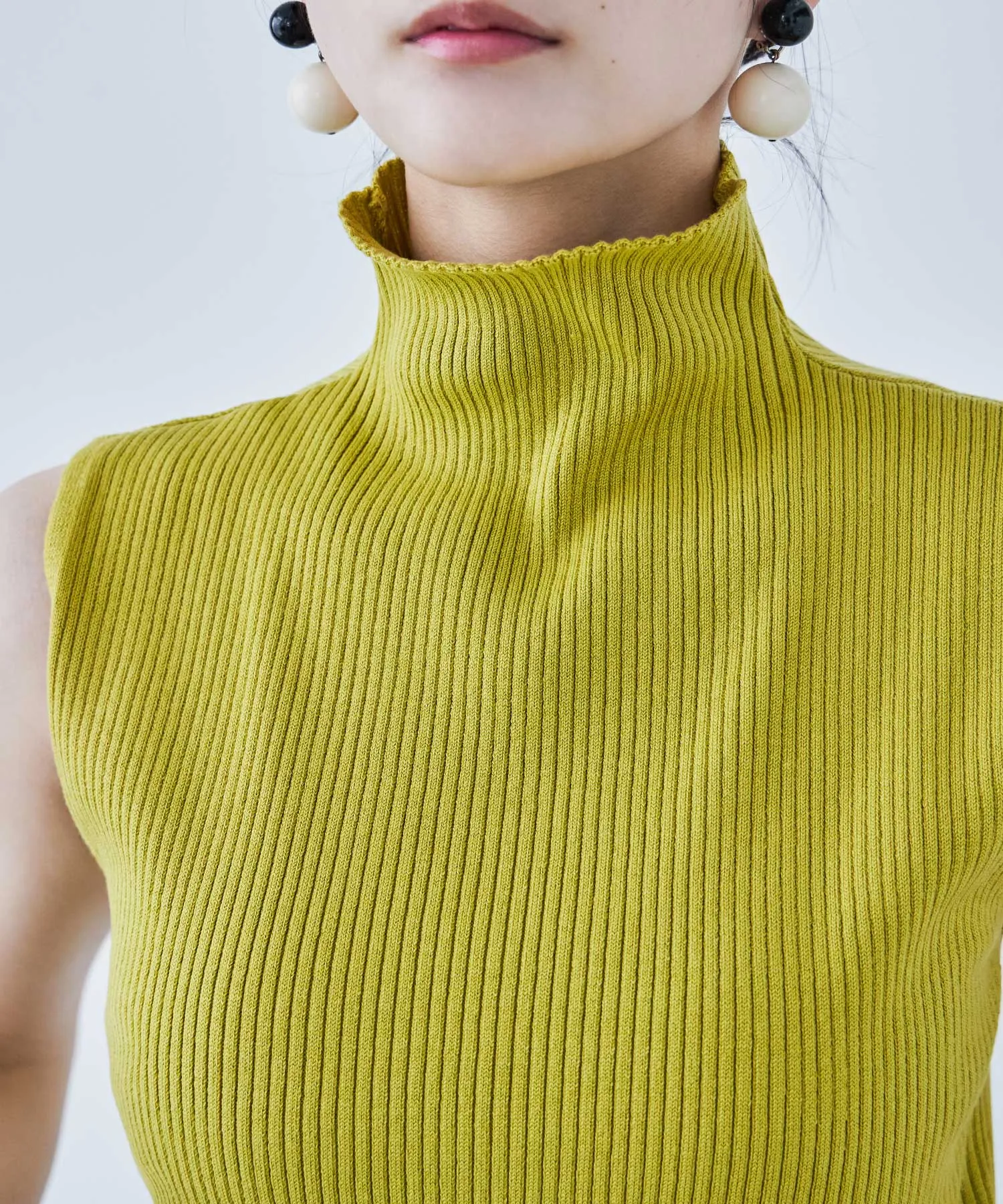Rib Knit Sleeveless Tops
