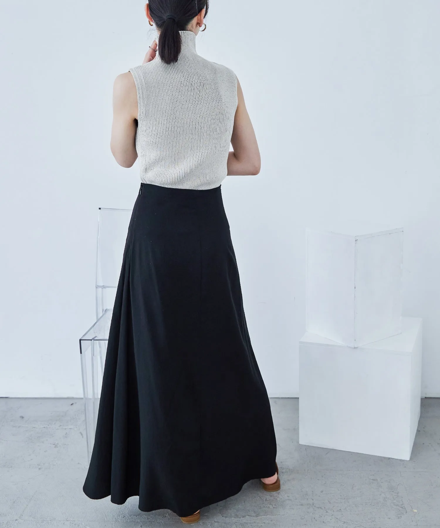 Rib Knit Sleeveless Tops