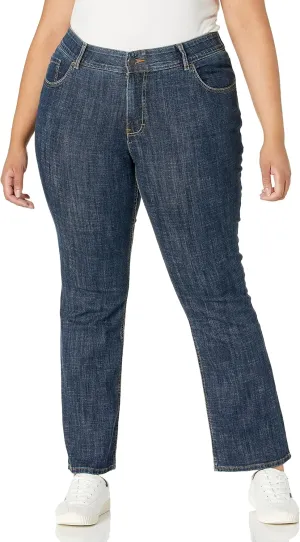 Riders by Lee Indigo Women's Stretch No Gap Waist Bootcut Jean