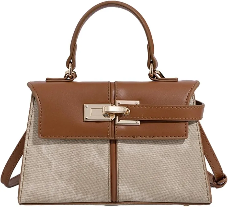 Rungion Trendy Handbag Purses for Women Vegan Leather Shoulder Crossbody Bag Ladies Small Clutch Satchel Gifts
