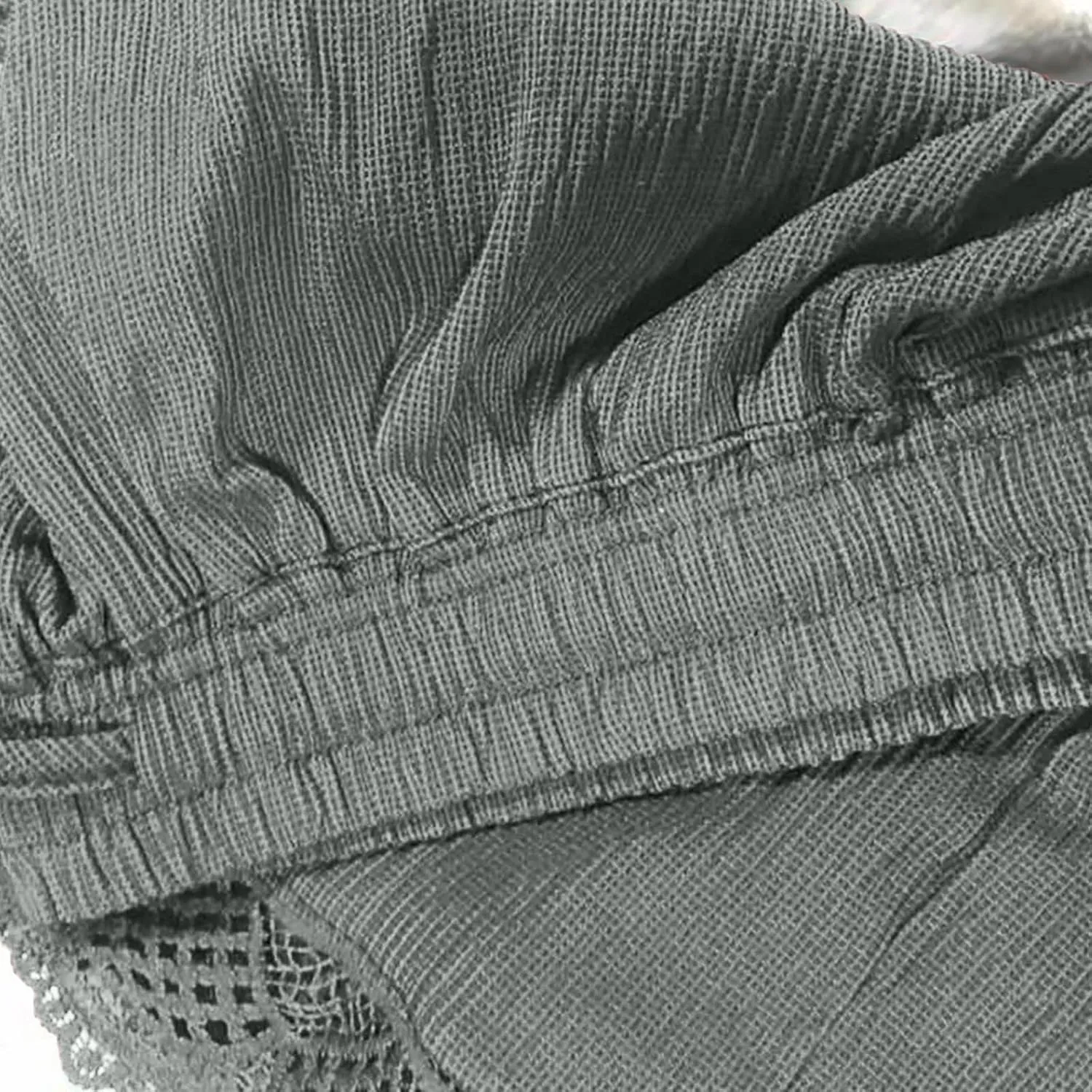 Summer Shorts for Women 2025 Trendy Causal Loose Pleated High Waisted Shorts Beach Lace Lounge Short Pants