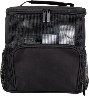 Toiletry Bag, Mesh Shower Bag, Hanging Toiletry Organizer, Cosmetics Makeup Bag, Mesh Toiletry Bag with Hook, Portable Quick Dry Shower Bag for Gym College Dorm