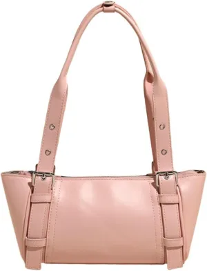Trendy Vegan Leather Shoulder Bag for Women Small Y2k Tote Purse Handbags Chic Dating Satchels Gifts