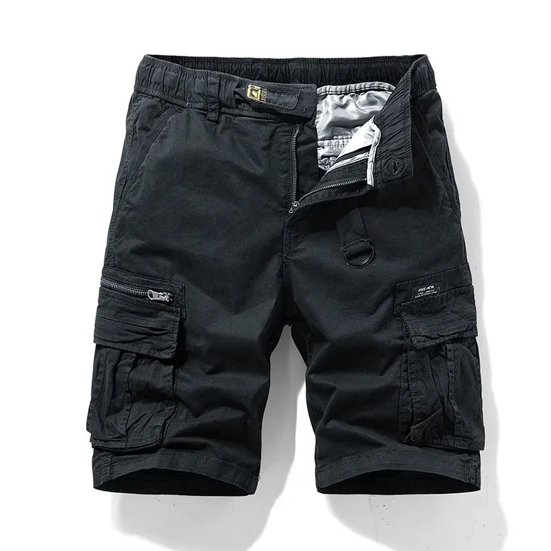 West Louis New Summer Cotton Camouflage Cargo Shorts