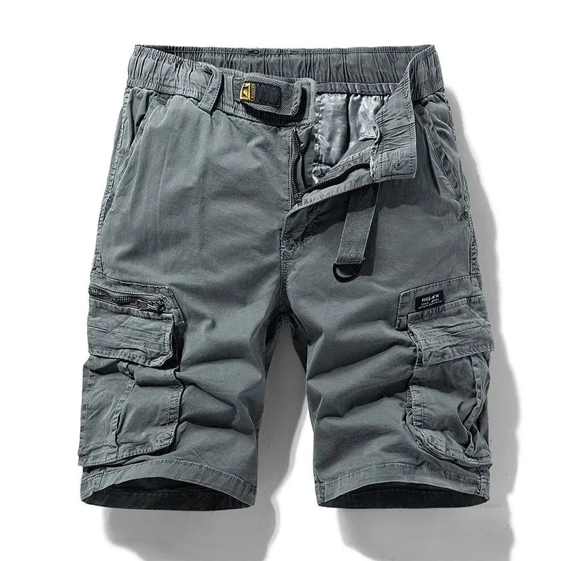 West Louis New Summer Cotton Camouflage Cargo Shorts