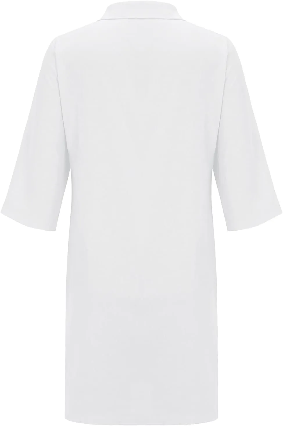 Women Cotton and Linen Shirt Dress Casual Loose Maxi Dresses Women Chic Button Down Rolled-Up Sleeve Long Cotton Blouse Dress