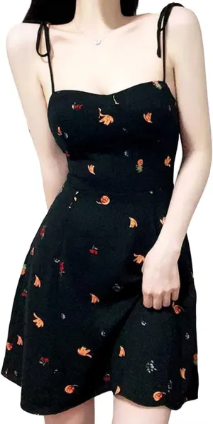 Women's 2025 Trendy Party Dress Backless A-line Ruched Bust Flowy Sundress, Summer Corset Mini Dresses for Teen Girl