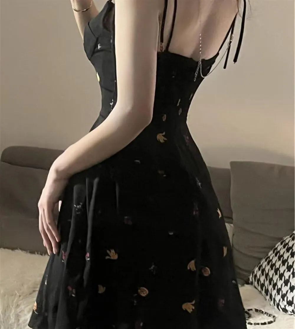 Women's 2025 Trendy Party Dress Backless A-line Ruched Bust Flowy Sundress, Summer Corset Mini Dresses for Teen Girl