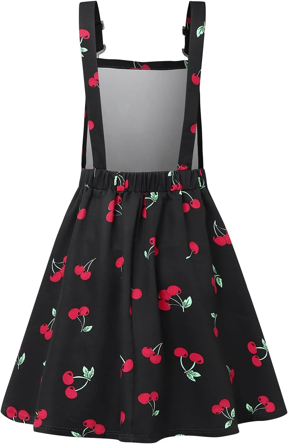 YOINS Overall Pinafore Dresses for Women Adjustable Straps Pleated Mini Cute Suspender Skirts Pinafore Dress